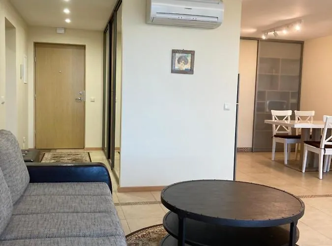 Daukanto 10 Two-room With A View The Old Town On The 7th Floor * Palanga